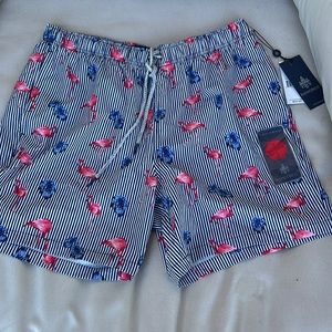 Super cute super fun flamingo bathing suit for men!!!